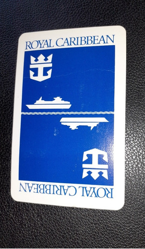 Cartas Naipes Bridge Crucero Royal Caribbean , Oferta 