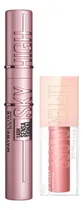 Comprar Kit Maybelline Mascara Sky + Brillo Lifter Gloss Para Labios