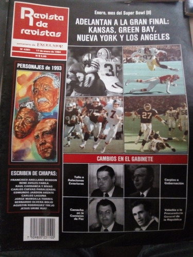 Imagen 4 de 7 de Revista De Revistas Excelsior Lote De 6 Ejemplares 93 Y 94