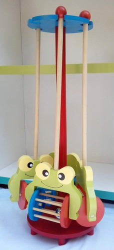 Juego De Arrastre Rana Con Cascabel