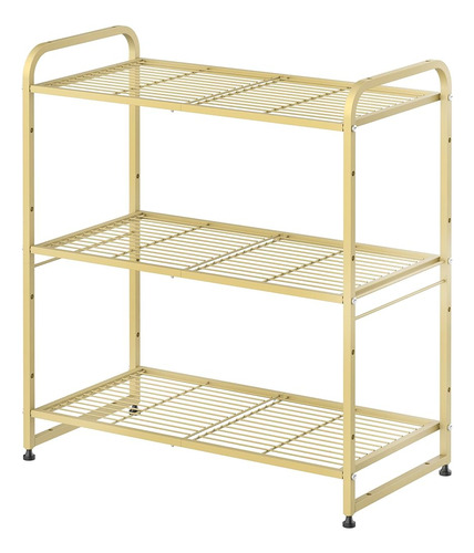 Simple Tendencia 3-tier Stackable Wire Shelving Unit Storage