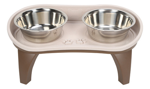 Comedero Grande Elevado Para Perros, Mesa De Comedor Doble