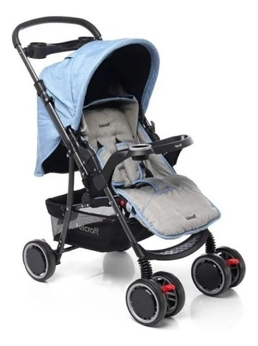 Coche De Paseo Bebe Felcraft Rider Puebla Celeste  