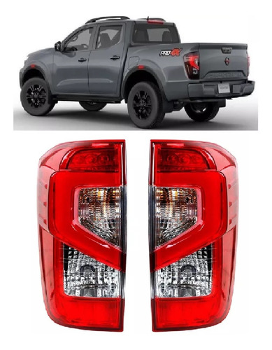 Par Lanterna Traseira Frontier 2022 2023 Com Led