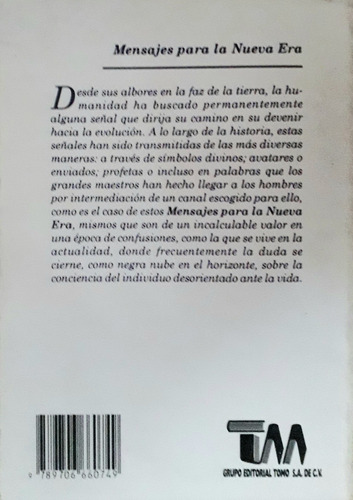 Mensajes Para La Nueva Era, Martin Beyson (Usado)