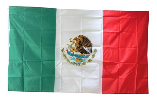 Bandera De Mexico, Medida 90x60 Cm Mexican Flag Paises