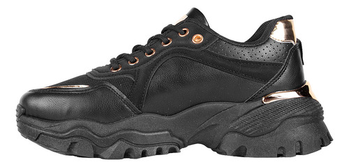 Tenis Mujer Casual Negro Torrente 14704211