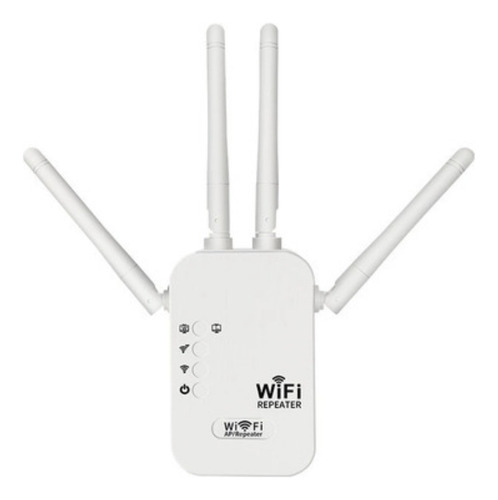Repetidor Wifi Longo Alcance 1200 Mbps - Whole House Branco