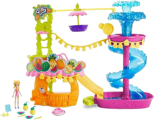Polly Pocket Parque Acuatico De Piñas Mattel