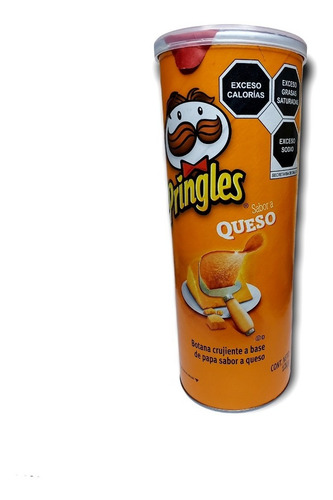 Pringles Papas Sabor Queso 124g