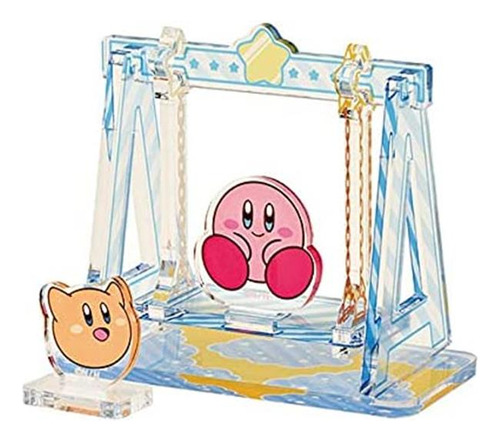 Ensky Kirby Moving Acrylic Diorama Stand - Swing (kirby Y Sc