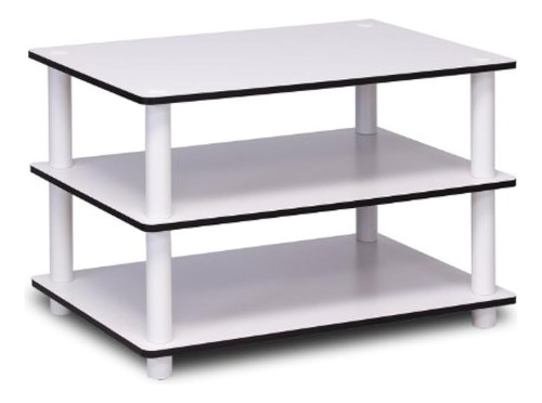 Furinno Solo Mesa De Centro Madera Blancoblanco