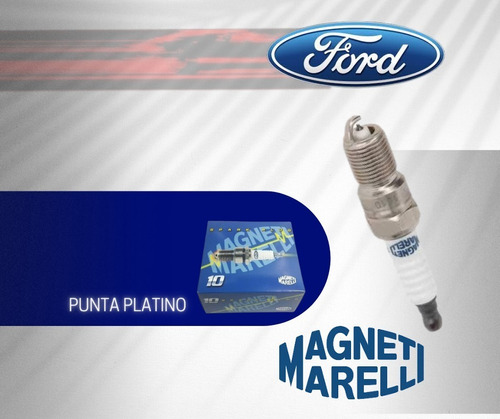 Kit 4 Bujias Marelli Platino Ford Ecosport Focus 2.0 Duratec