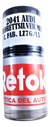 Pintura Retok Audi Florettsilber Codigo De Fabrica Lz7g