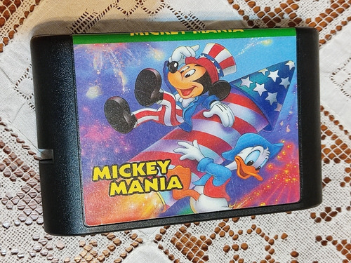 Mickey Mania - Juego De Sega Replica Antiguo De Colección