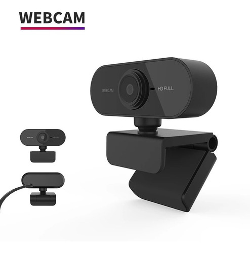 Imagem 2 de 7 de Full Hd 1080p Webcam Microfone Visão Computador Câmera