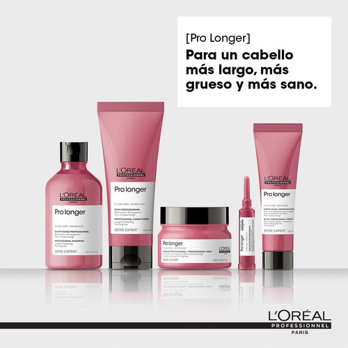 Imagen 7 de 8 de Acondicionador Renovador Pro Longer Loreal Pro 200 Ml