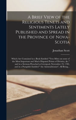Libro A Brief View Of The Religious Tenets And Sentiments...