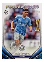 Comprar Carta Julián Alvarez Champions League Estrella Topps