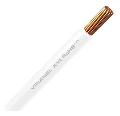 Caja 100 Mts Cable Blanco Thw Cal 12 Awg 100%cobre Condulac
