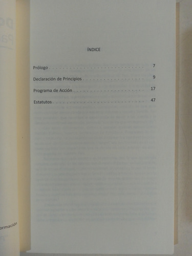 Documentos Básicos Partido Encuentro Social (Usado)