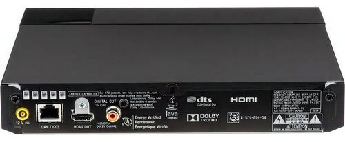 Reproductor Blu-ray Sony Bdp-s3700 Con Wi-fi Control Remoto