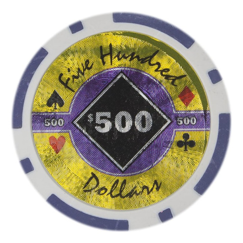 Brybelly Black Diamond Poker Chip Heavyweight 14-gram Cla...