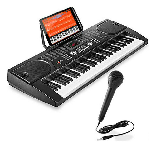 Teclado De Piano Digital Hamzer 61 Teclas - Instrumento Musi