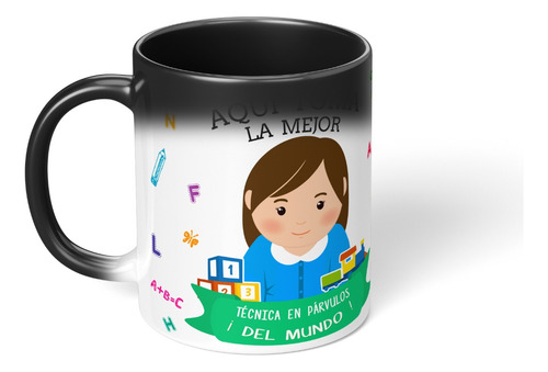 Taza Magica Cambia Color La Mejor Tecnico En Parvulos