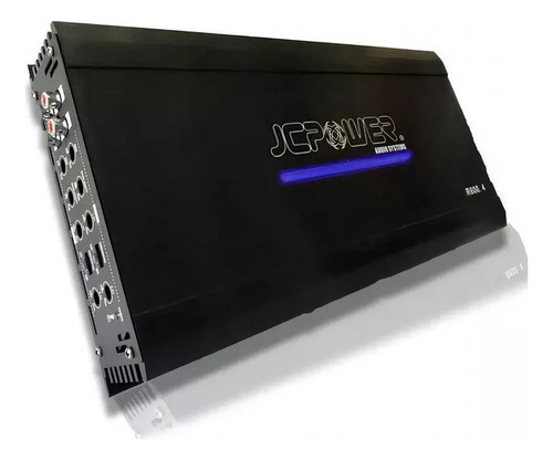 Amplificador Jc Power R600.4 4 Canales 1200w Max Rs Series