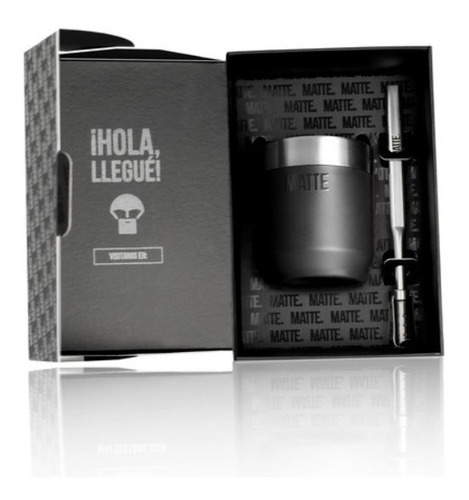 Imagen 6 de 8 de Mate Ds Line De Acero Inoxidable Termico + Bombilla Matte