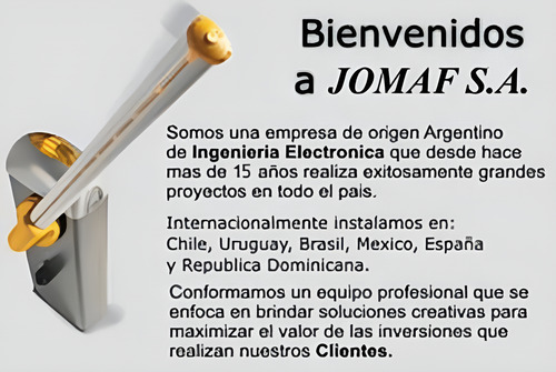 Barrera Automatica Vehicular Jomaf Xe-2012 3mts