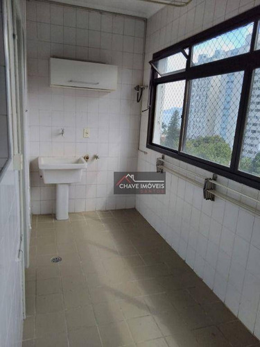 Imagem 13 de 23 de Apartamento Com 2 Dormitórios Para Alugar, 100 M² Por R$ 2.985,00/mês - Boqueirão - Santos/sp - Ap3127