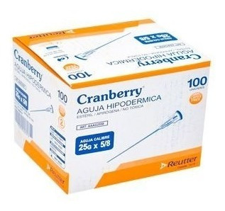 Caja De Aguja Cranberry  - Deltamed