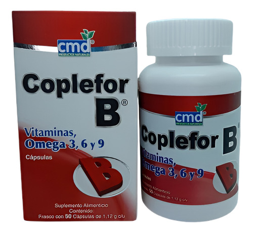 Complejo B Coplefor B Vitaminas 50 Cápsulas Cmd