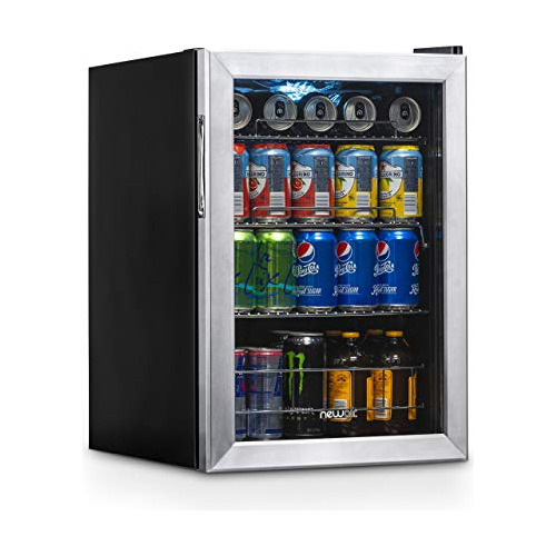 Newair Beverage Refrigerator Cooler With 90 Can Capacity - M