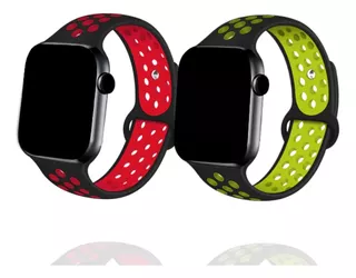 Pulseira Sport Furo Para Apple Watch E Iwo Fitness Esporte