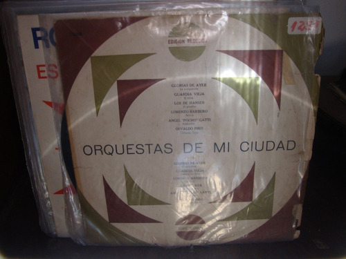 Vinilo Orquestas De Mi Ciudad Pugliese Malerba Buzon Calo T3