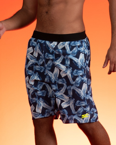Imagem 2 de 3 de Bermuda Estampada Eslástico Personalizado - Rise