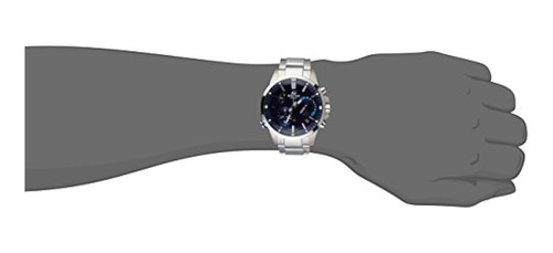 Reloj De Cuarzo Para Hombre Casio Edifice Con Correa De Acer