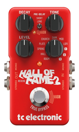 Pedal Tc Electronic Hall Of Fame 2 Reverb Para Guitarra