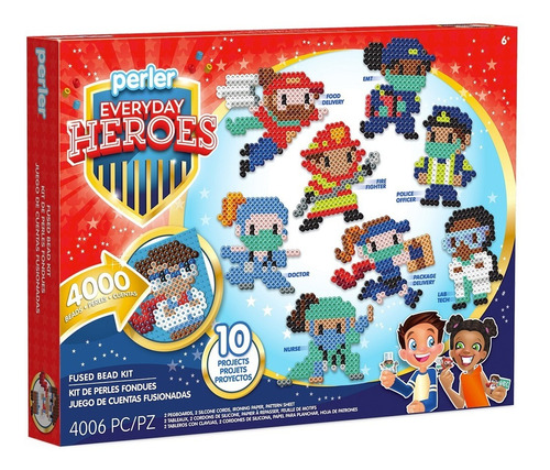 Perler :: Kit Everyday Heroes 4000 Hama Beads 5mm