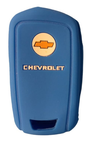 Funda Llave Silicona Chevrolet Azul Onix Prisma Spin Cobalt