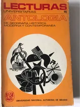 Comprar Lecturas Universitarias No 16 1974 Antología Geografía Histo