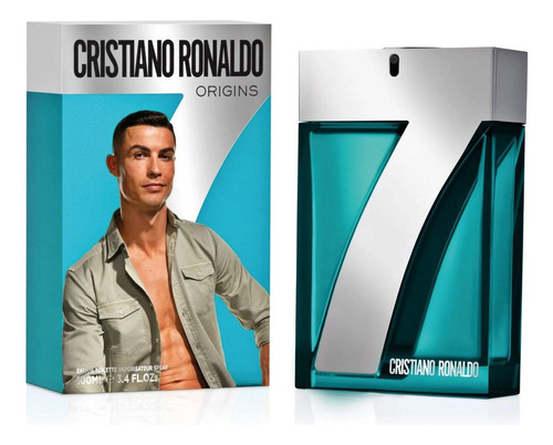 Cr7 Origins Caballero Cristiano Ronaldo 100 Ml Edt Spray
