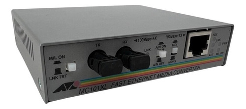 Media Converter Fibra Allied Telesis At-mc101xl Mapnetperu