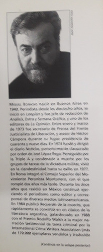 Don Alfredo .miguel Bonasso