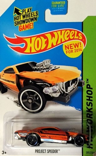 Hot Wheels # 205/250 - Project Speeder  - 1/64 - Bdd16