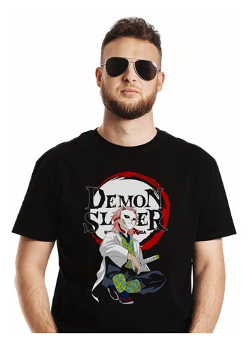 Polera Demon Slayer Sabito Kitsune Kimetsu No Yaiba 2 Anime