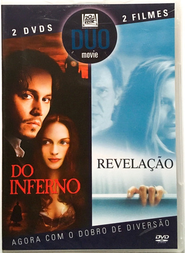 Dvd Do Inferno + Revelação - Estojo Slim - Original Lacrado
